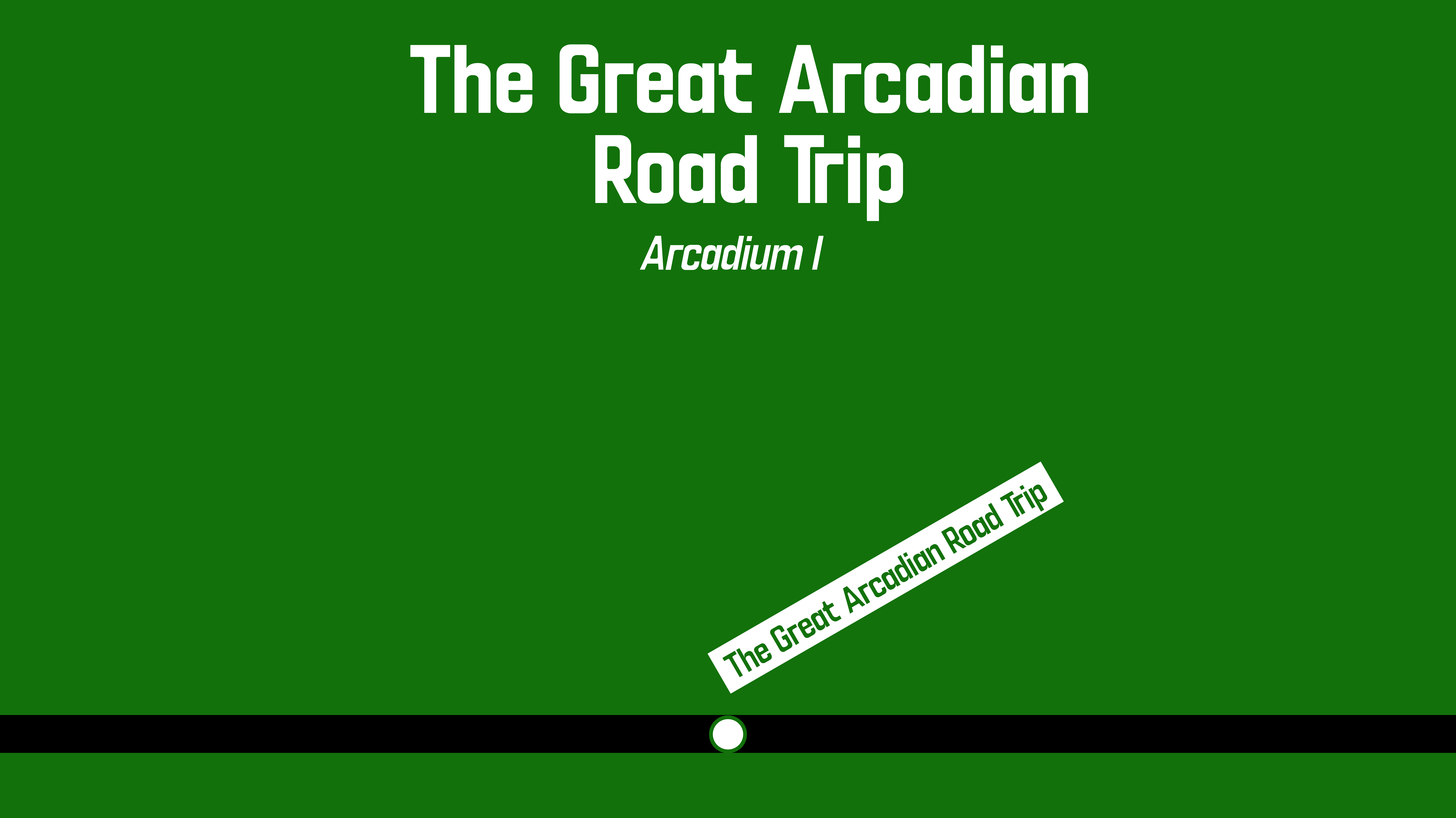 the great arcadian road trip cover